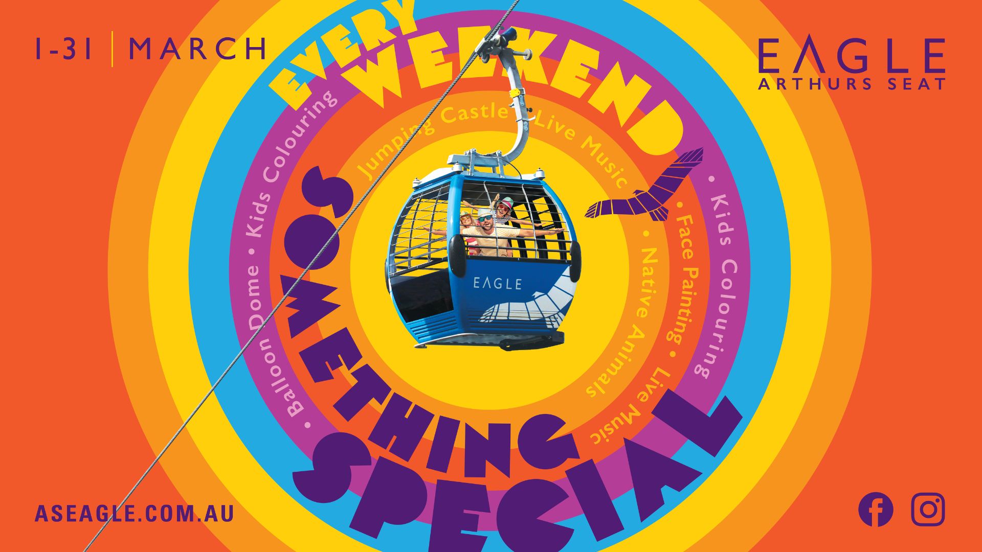 Special activities every weekend in March